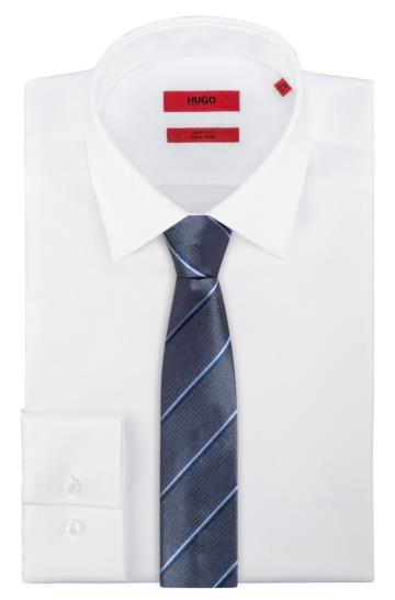 Krawaty HUGO Silk Jacquard Patterned Męskie (Pl07500)